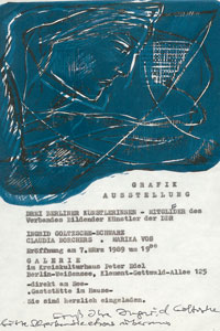 Linolschnitt, 1989